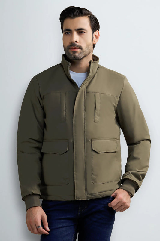 Light Khaki Men's Jacket