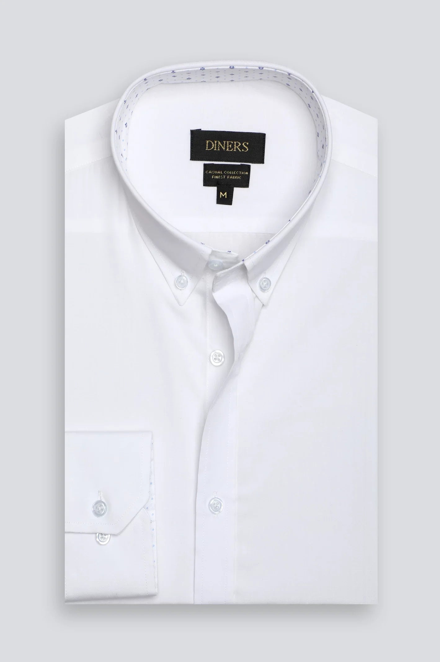 White Plain Casual Shirt